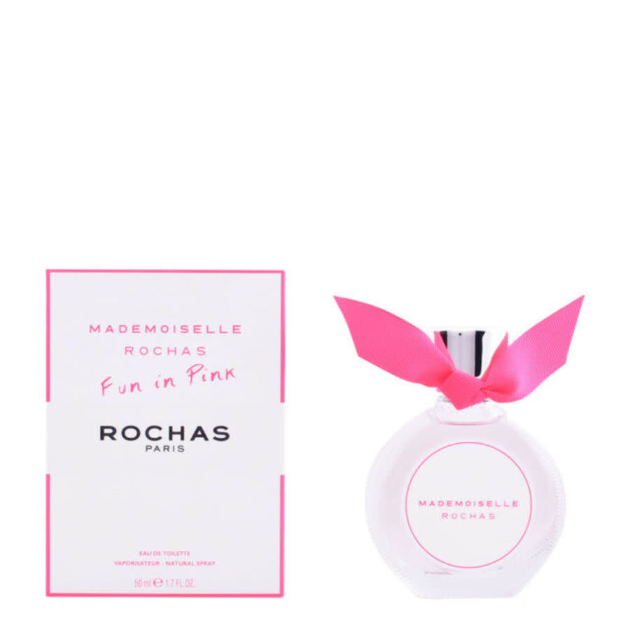 Rochas Ladies Mademoiselle Edt 1.7 oz Fragrances 3386460084055 In Pink / Violet / White