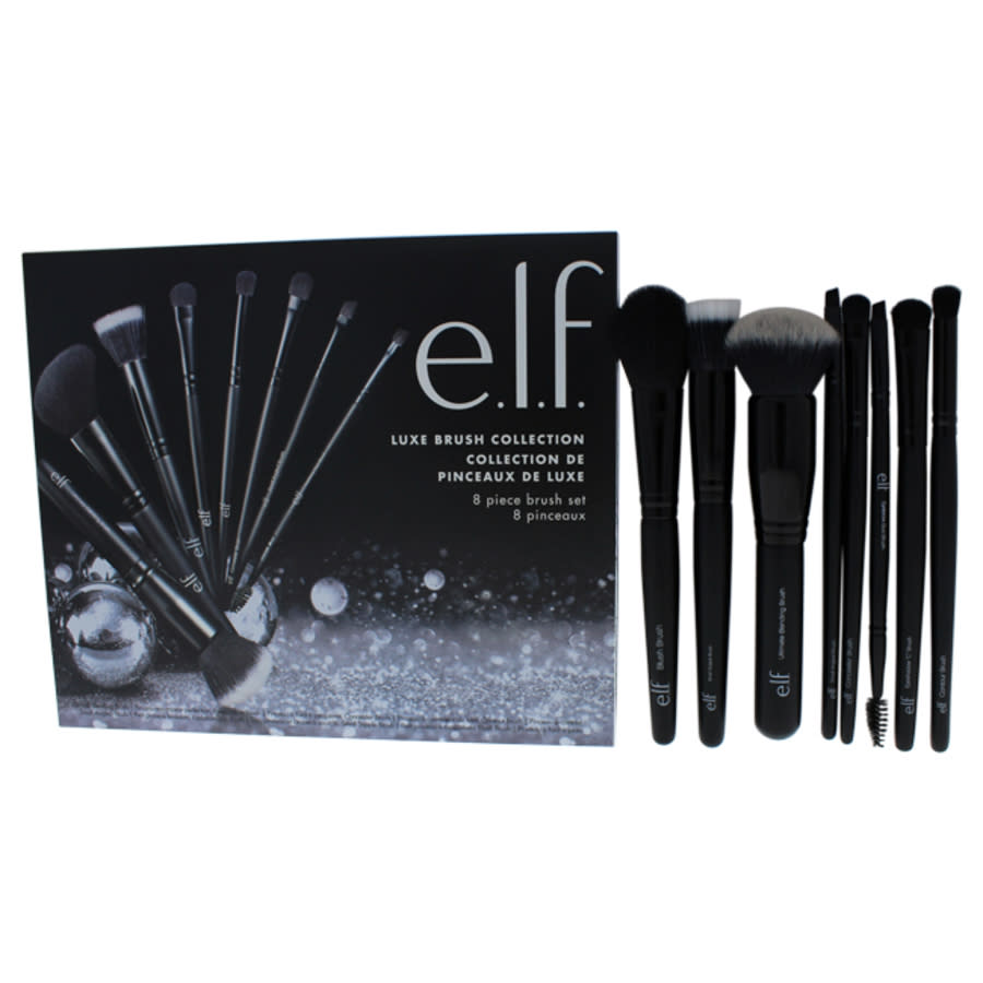 E.l.f. Luxe Brush Collection By  For Women - 8 Pc Brush In N,a