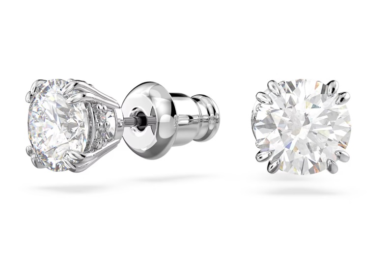 Swarovski Constella Stud Earrings In White