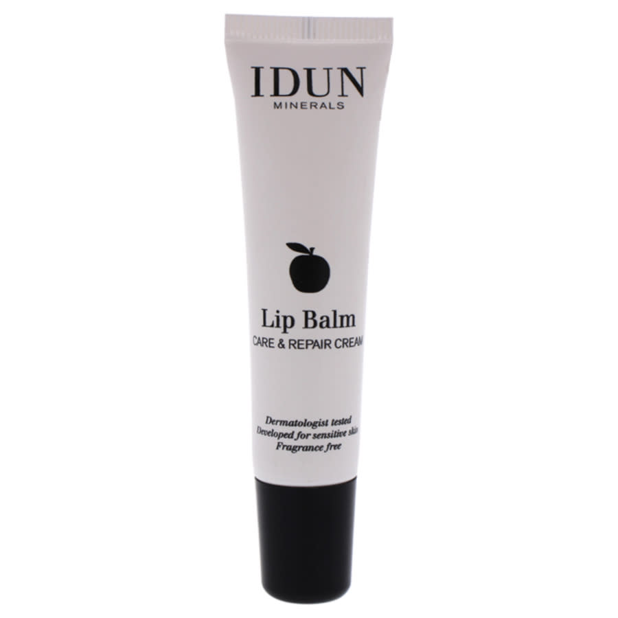 Idun Minerals Lip Balm Care And Repair Cream By  For Unisex - 0.51 oz Lip Balm In Beige,green