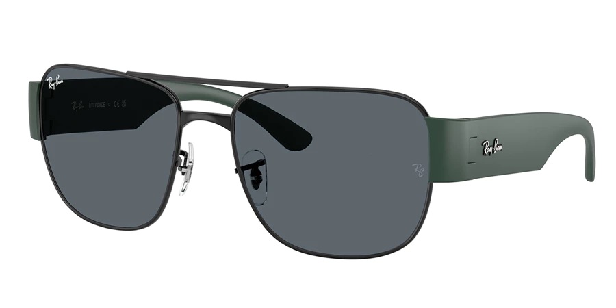 Ray Ban Green Square Unisex Sunglasses RB3756 926931 56