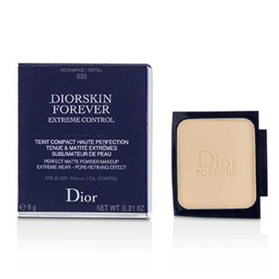 Dior Ladies Skin Forever Extreme Control Perfect Matte Powder Makeup Spf 20 Refill 0.31 oz # 030 Medi In Beige