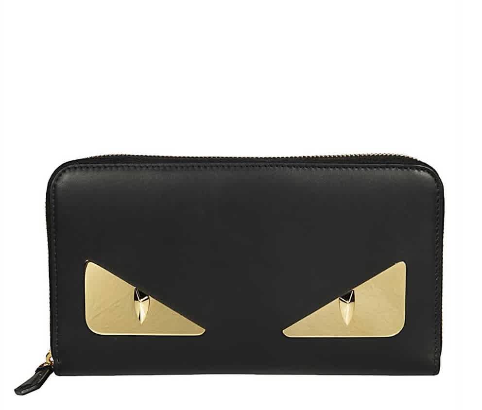 fendi peekaboo continental wallet
