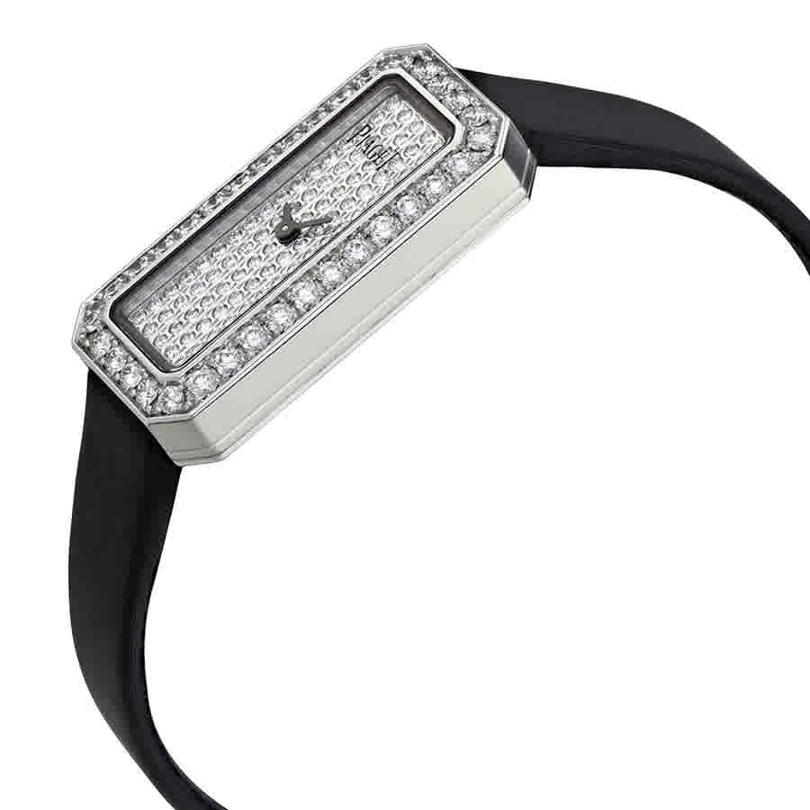 Shop Piaget Limelight Diamonds Diamond Dial Ladies Quartz Watch G0a39201 In Black / Gold / Lime / White