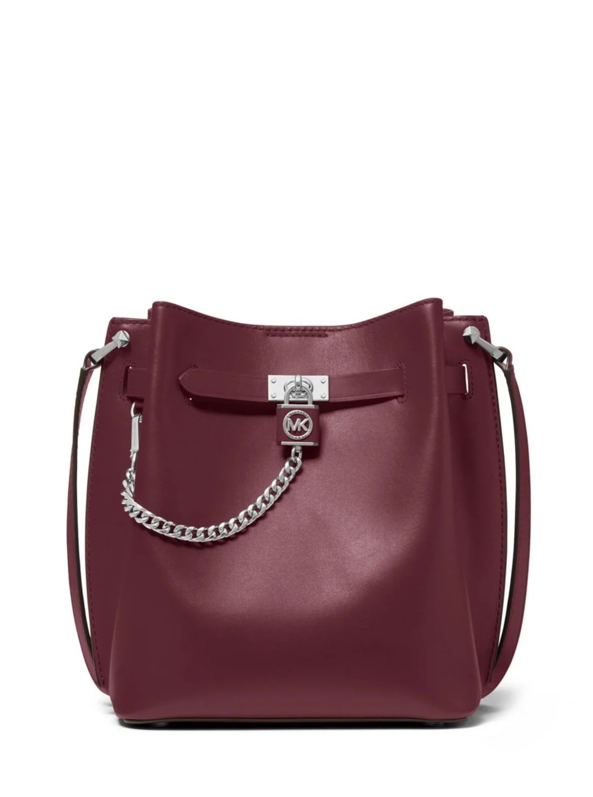 Buy the Hamilton Medium Burgundy Leather Satchel