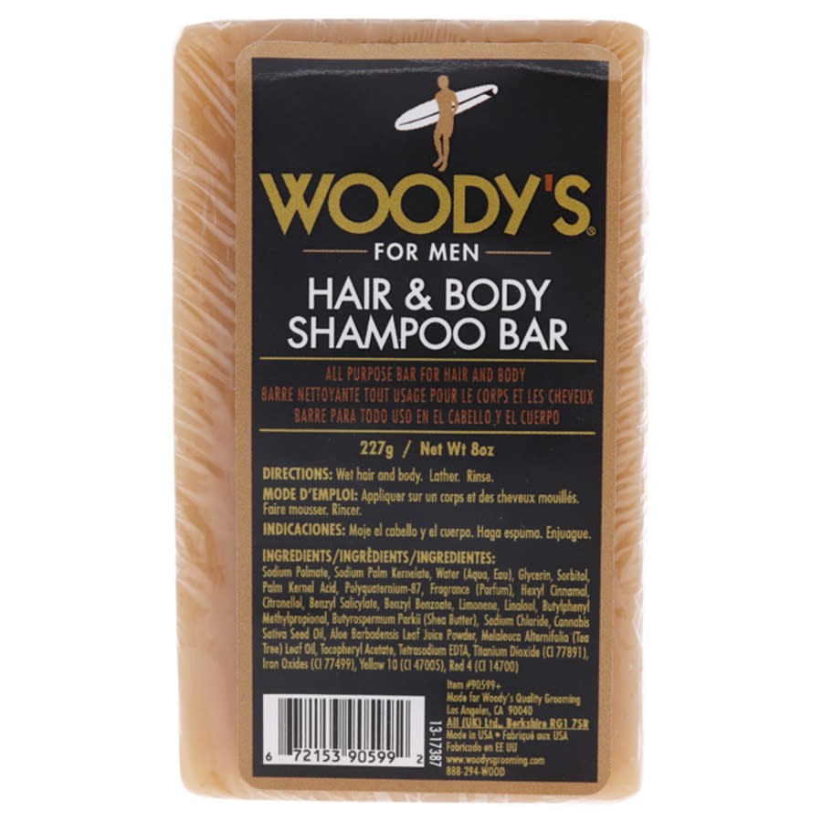 Woodys Hair And Body Shampoo Bar By  For Unisex - 8 oz Shampoo In N,a