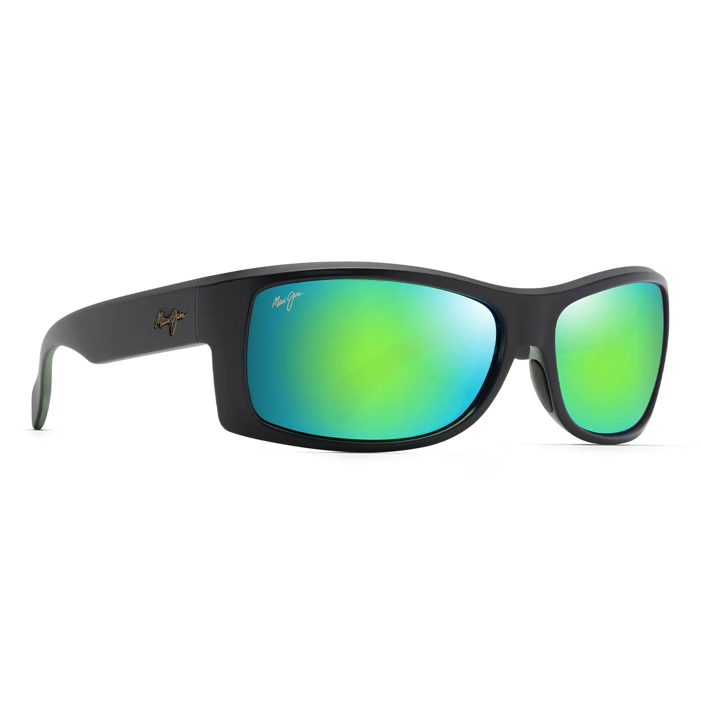 Maui Jim Unisex Sunglass Equator In Black / Green / Olive