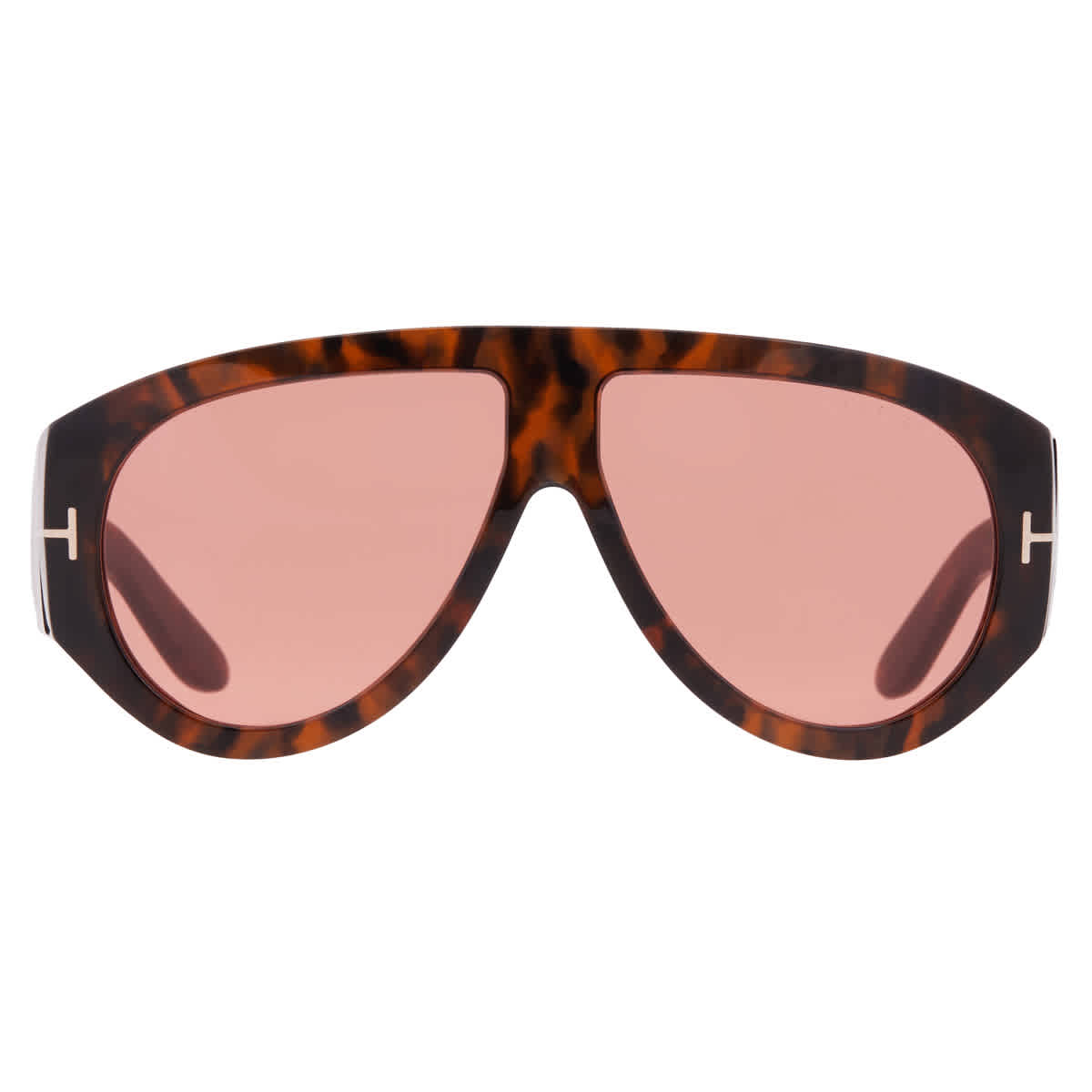 Tom Ford Bronson Red Pilot Mens Sunglasses FT1044 52S 60