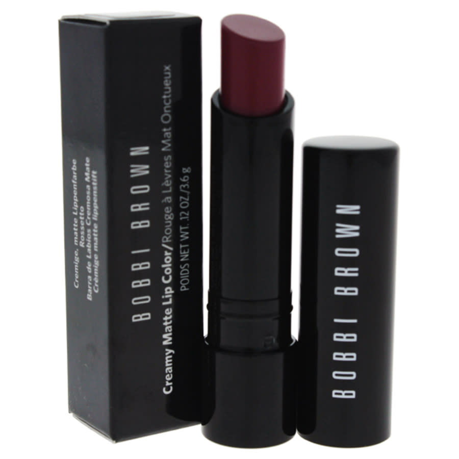 Bobbi Brown Creamy Matte Lip Color - Crushed Plum By  For Women - 0.12 oz Lipstick In Brown,purple