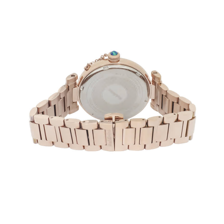 Shop Baldinini Dona Quartz White Dial Ladies Watch 03.l.02.dona In Gold Tone / Rose / Rose Gold Tone / White