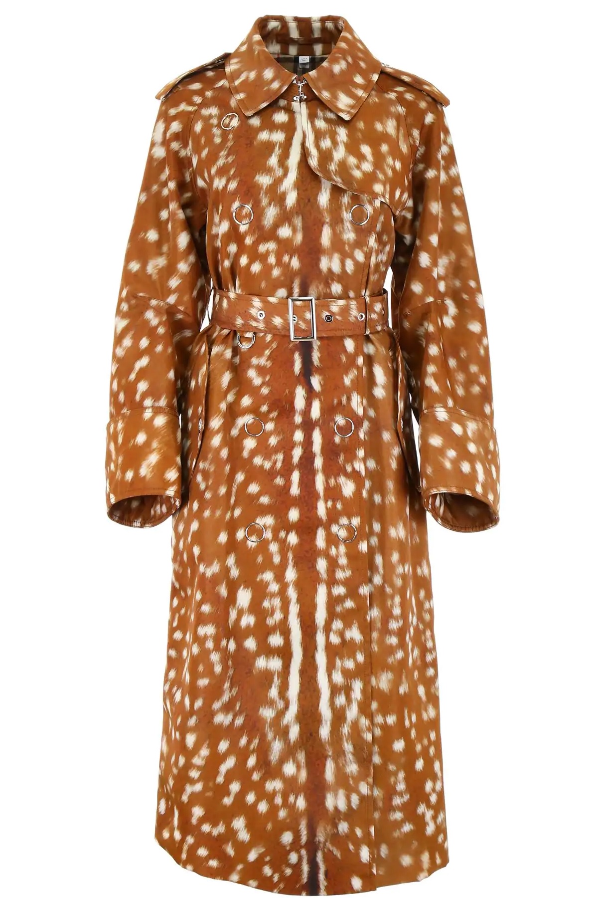 burberry print coat