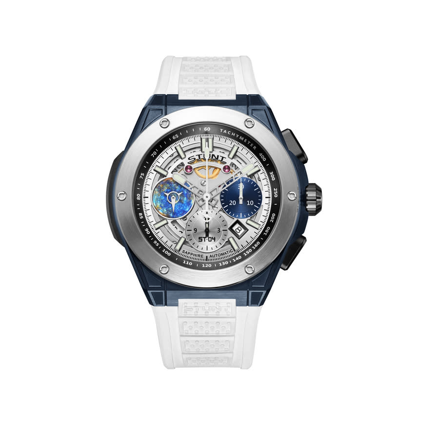STUNT STUNT The Planetarium Chronograph Tachymeter White Dial M