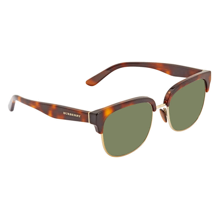 Click to view more detailed imagery on our partner's website Burberry Green Square Mens Sunglasses Be4272 331671 53
