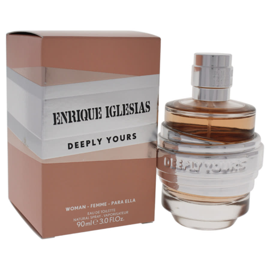 Enrique Iglesias Deeply Yours By  For Women - 3 oz Edt Spray In Green