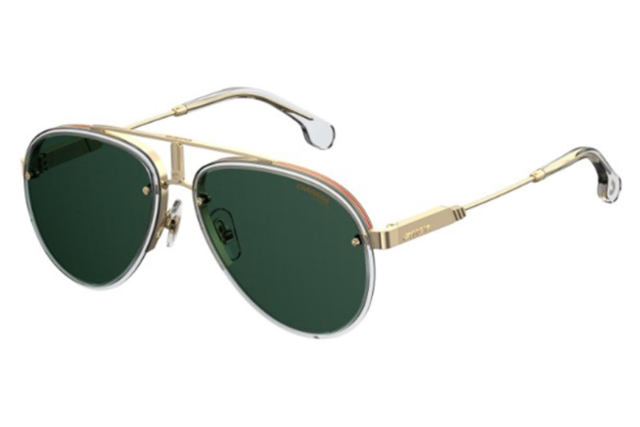 Carrera Green Pilot Unisex Sunglasses Glory 0900/qt 58 In Green