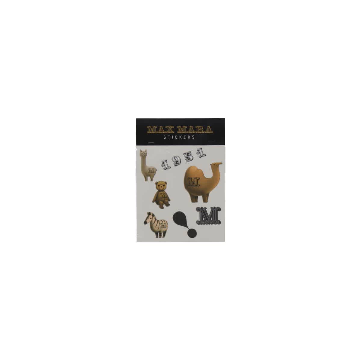 MAX MARA MAX MARA PRINTED STICKER SET