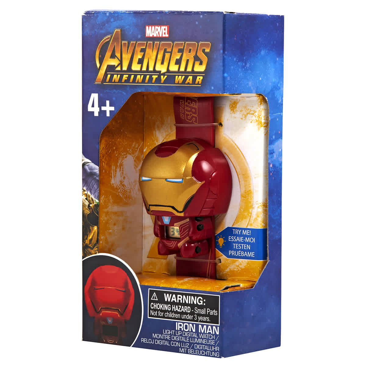 Lego Bulbbotz Infinity War Iron Man Quartz Watch 2021852 In Red
