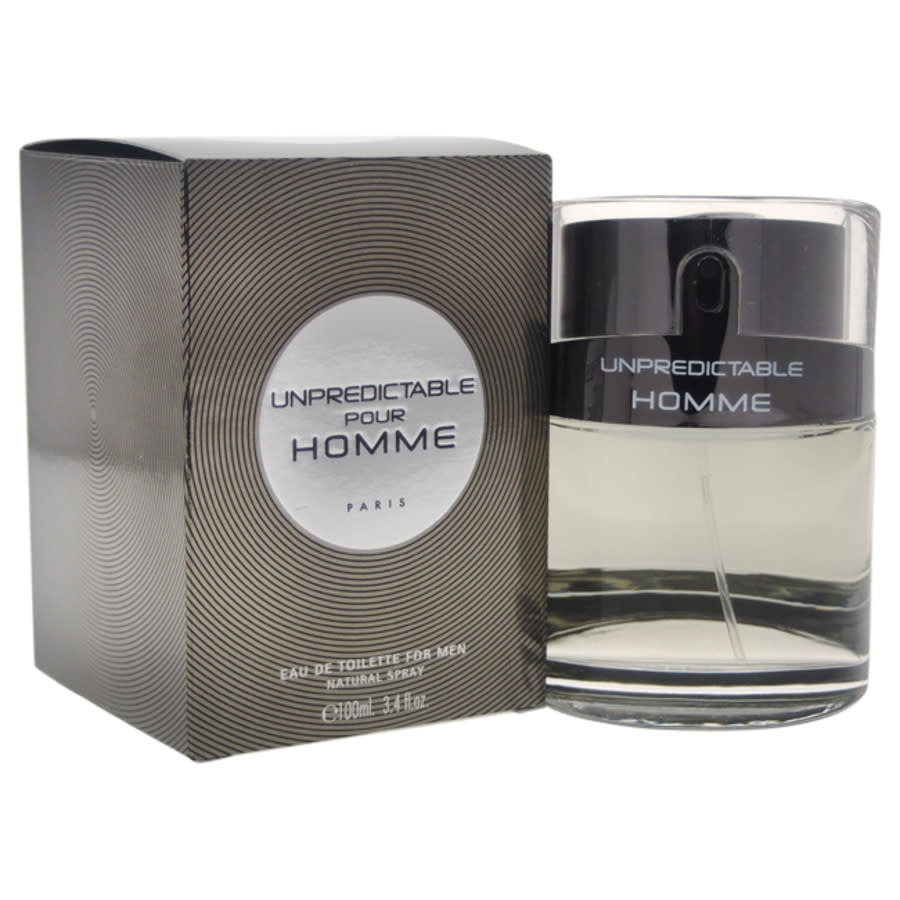 Glenn Perri Unpredictable Pour Homme By  For Men - 3.4 oz Edt Spray In Black,orange