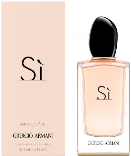 Shop Giorgio Armani Si By  Edp Spray 3.4 oz (w) (100 Ml) In N,a