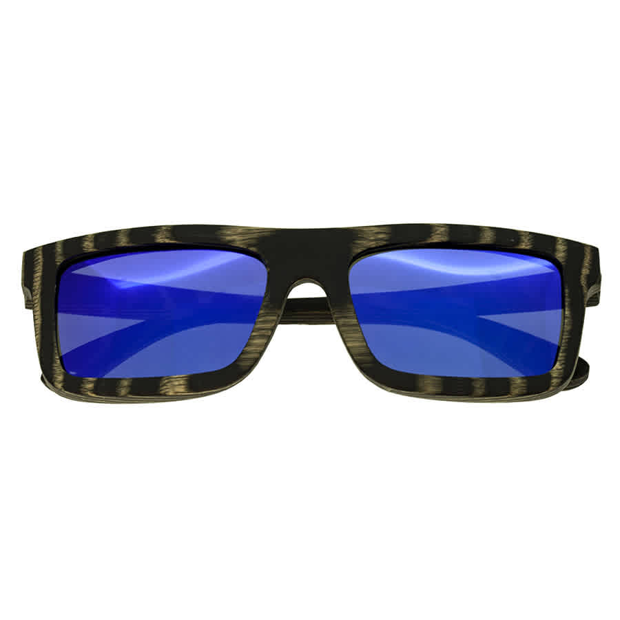 Shop Spectrum Ward Wood Sunglasses In Black / Blue / Spring