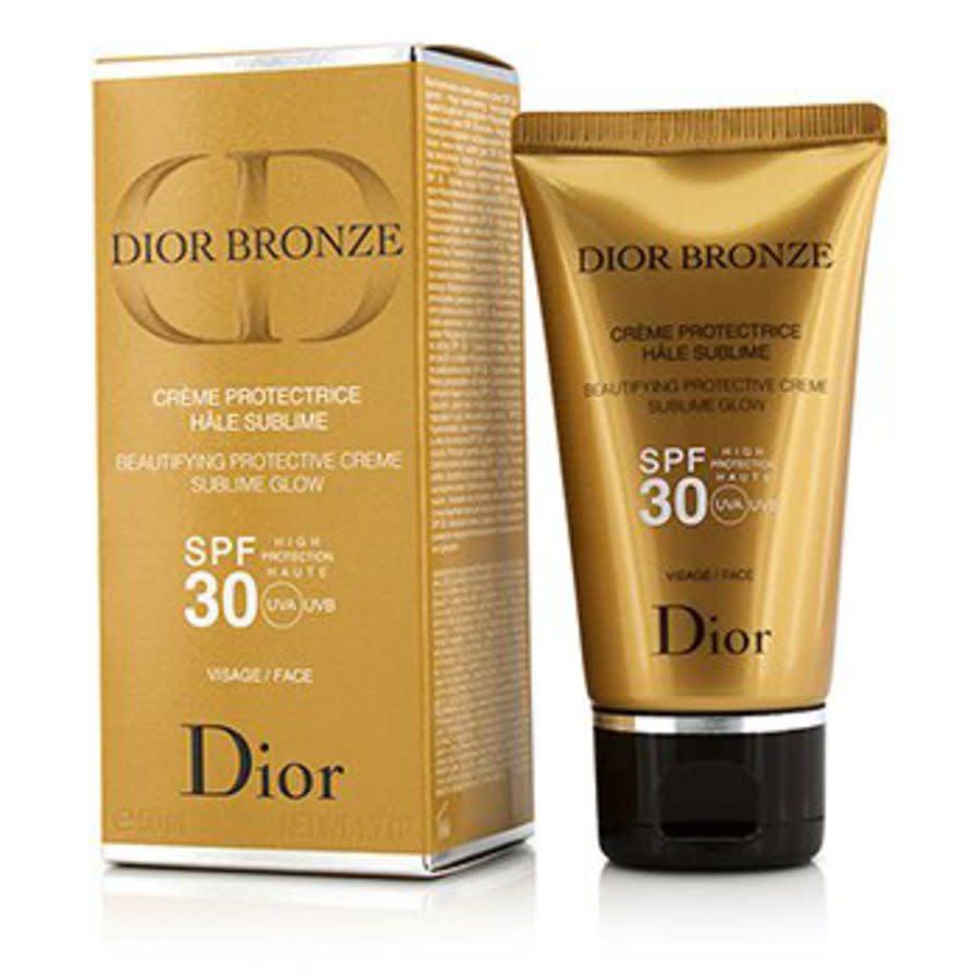 Dior -  Bronze Beautifying Protective Creme Sublime Glow Spf 30 For Face 50ml/1.7oz In Beige,brown