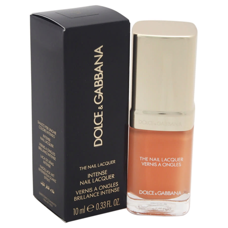 Dolce & Gabbana The Nail Lacquer - 117 Peachy By Dolce And Gabbana For Women - 0.33 oz Nail Polish In Orange