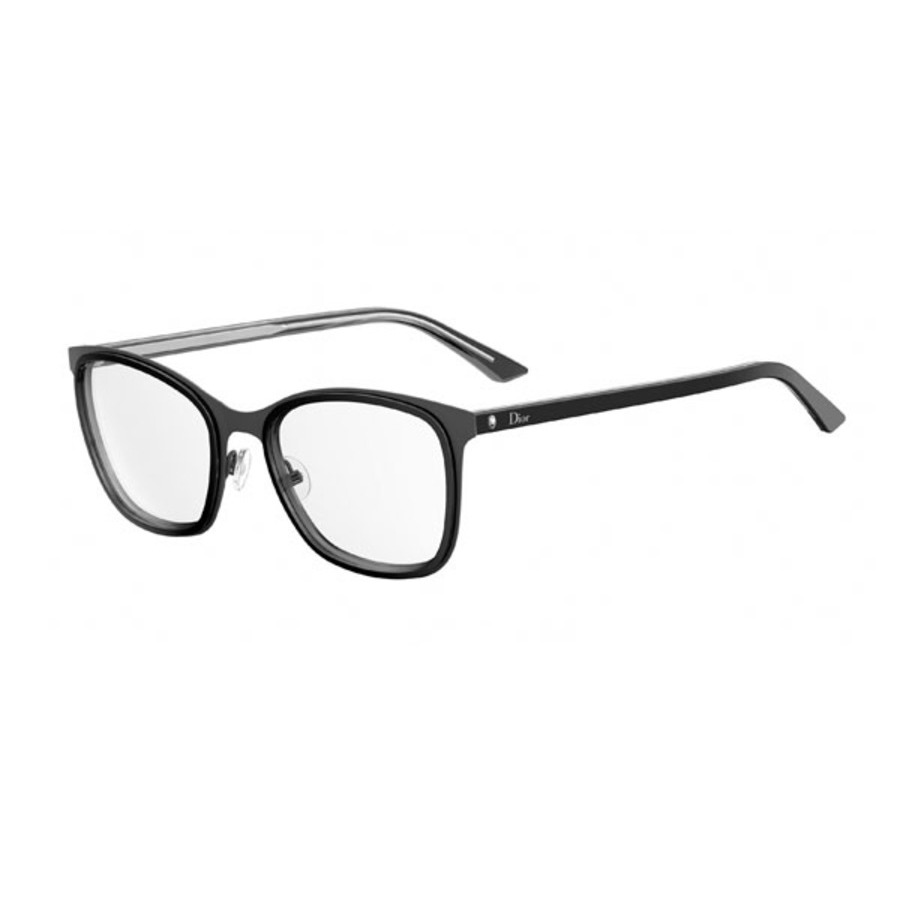 Dior Demo Square Ladies Eyeglasses Montaigne42fie52 In Demo Lens