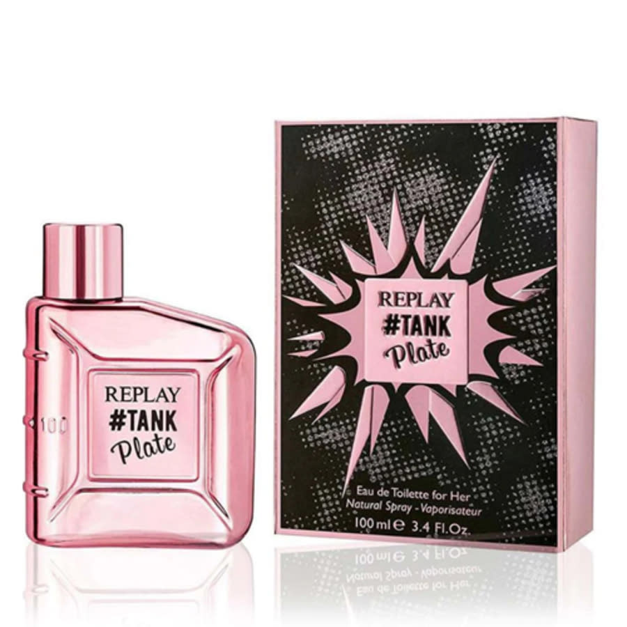 Replay Ladies #Tank Plate EDT Spray 3.4 oz Fragrances 8011889500071
