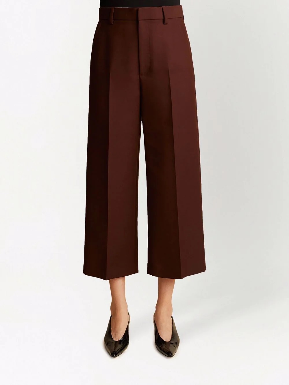 ladies cropped trousers size 8