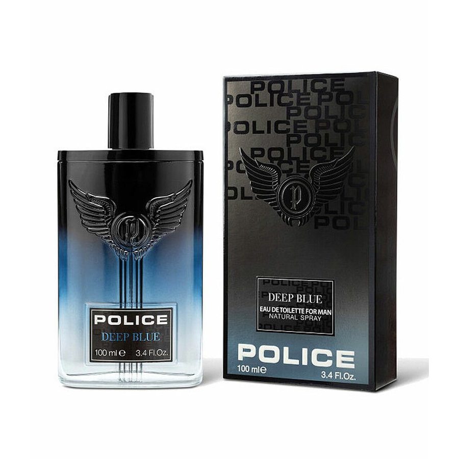 Police Mens Deep Blue Edt Spray 3.4 oz Fragrances 679602221108 In Blue / Green