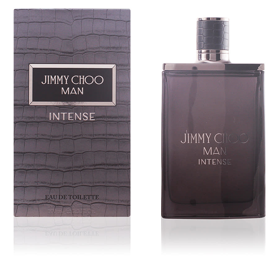 Jimmy Choo Man Intense By Edt Spray 3.3 oz (100 Ml) (m) In Black