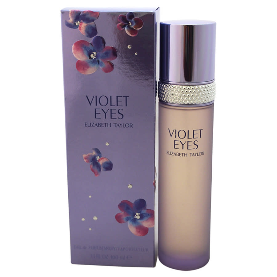 Shop Elizabeth Taylor Violet Eyes /  Edp Spray 3.3 oz (w) In Purple,white