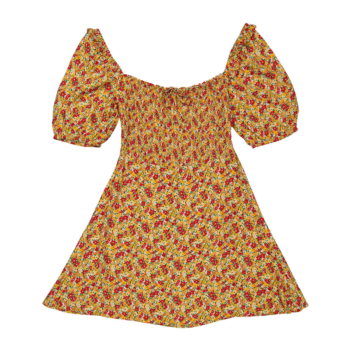 Faithfull The Brand Ladies Fashion Womens Ff2149-lgf In Orange/la Gomera Floral Print