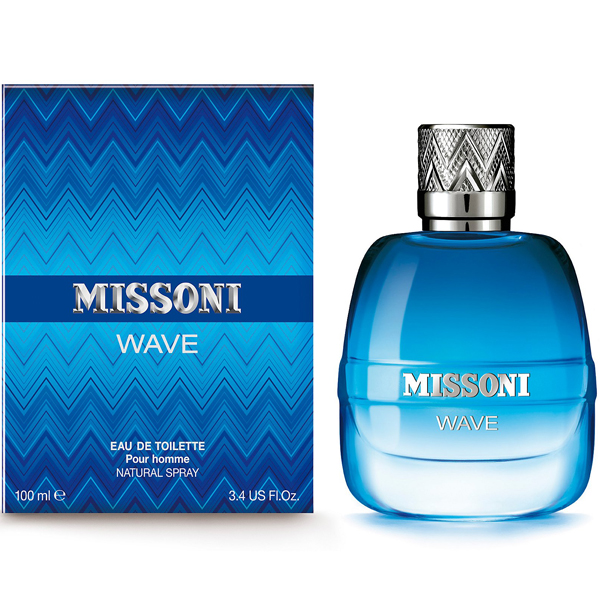 Missoni Mens Wave EDT 3.4 oz (Tester) Fragrances 8011003858217