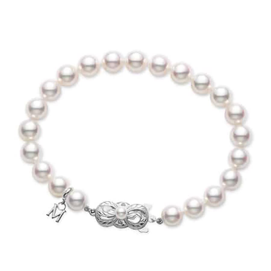 Mikimoto Ladies Jewelry & Cufflinks Ud70107w In White