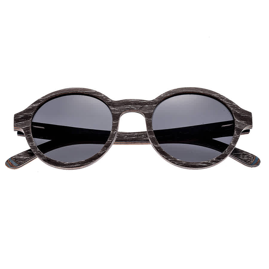 Earth Maho Wood Sunglasses In Black,green,silver Tone