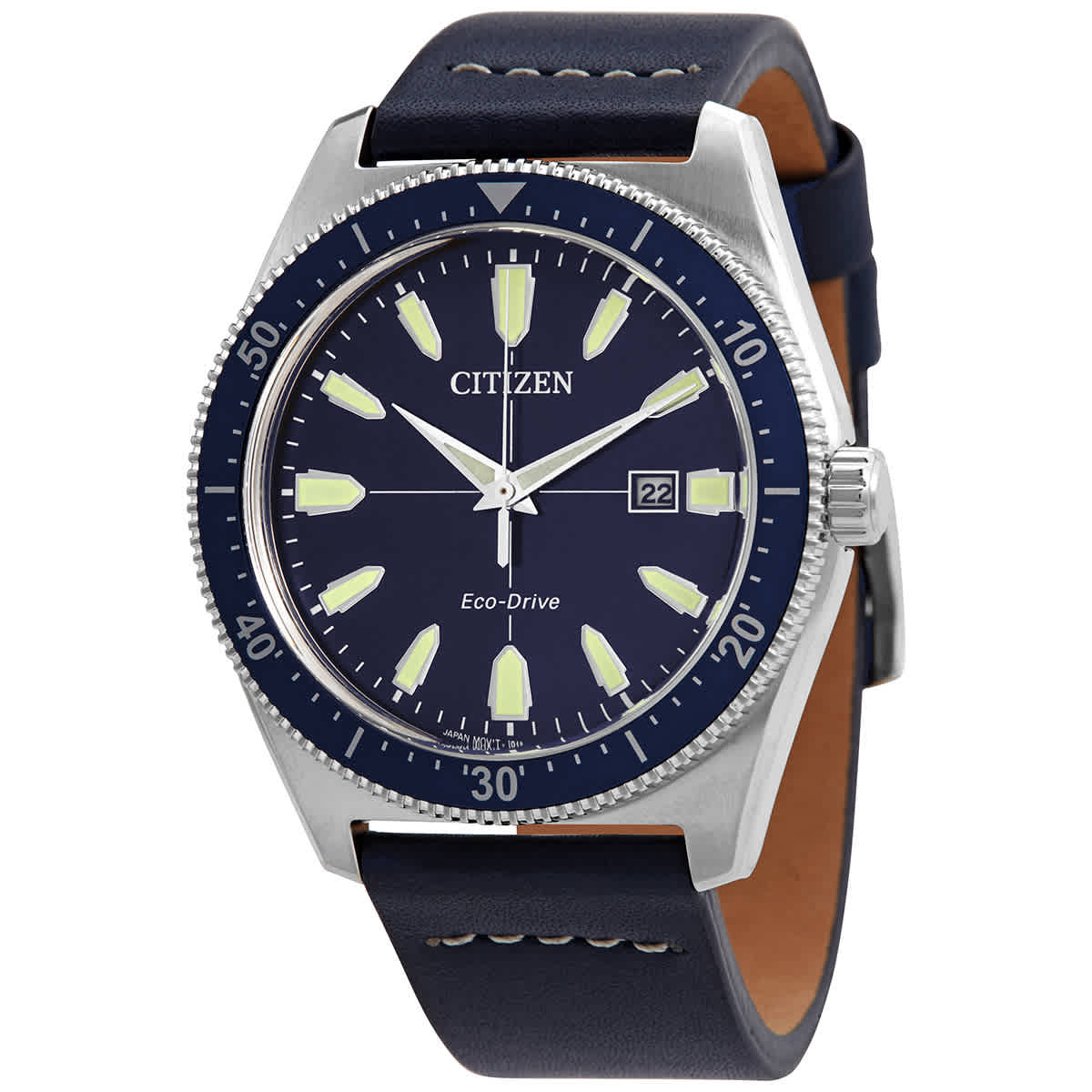 Citizen Vintage Brycen Eco-drive Blue Dial Mens Watch Aw1591-01l