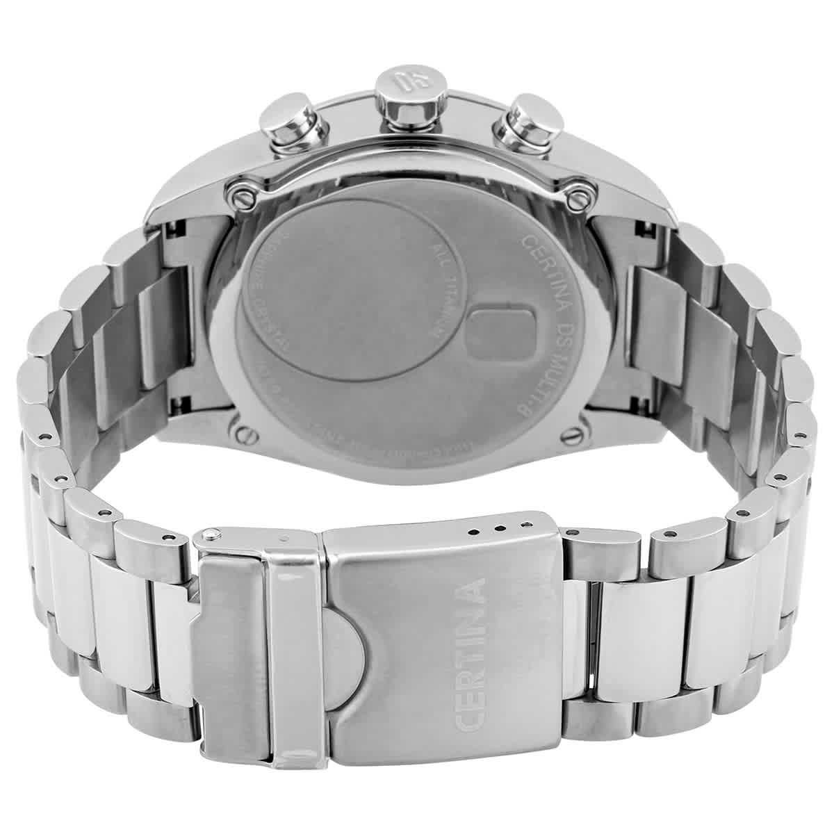 Certina - Certina DS Multi-8 Alarm Quartz Analog-Digital Mens Wat