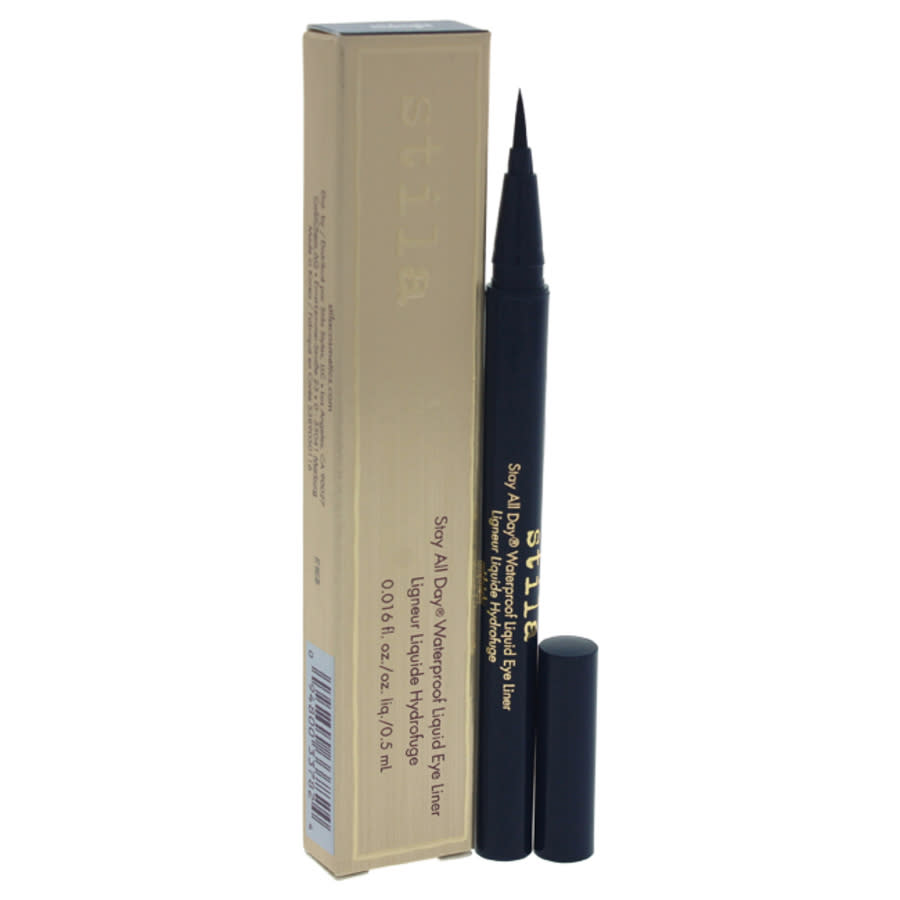 Stila Stay All Day® Waterproof Liquid Eye Liner Midnight 0.016 oz/ 0.5 ml In N,a