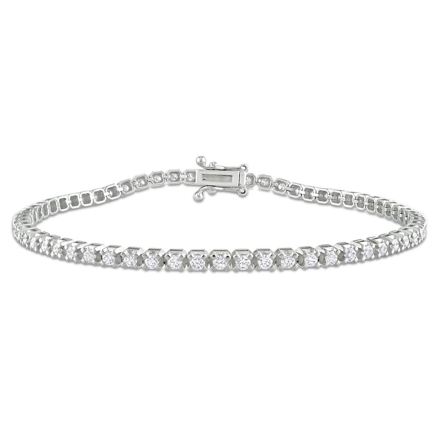 Amour 1 3/4ct Tdw Diamond Tennis Bracelet In 14k White Gold - 7.25 In. In White