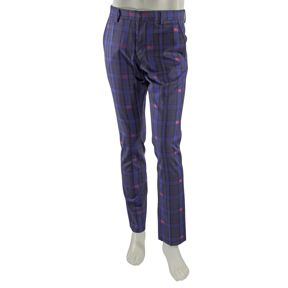 BURBERRY CHECKED TAILORED TROUSERS