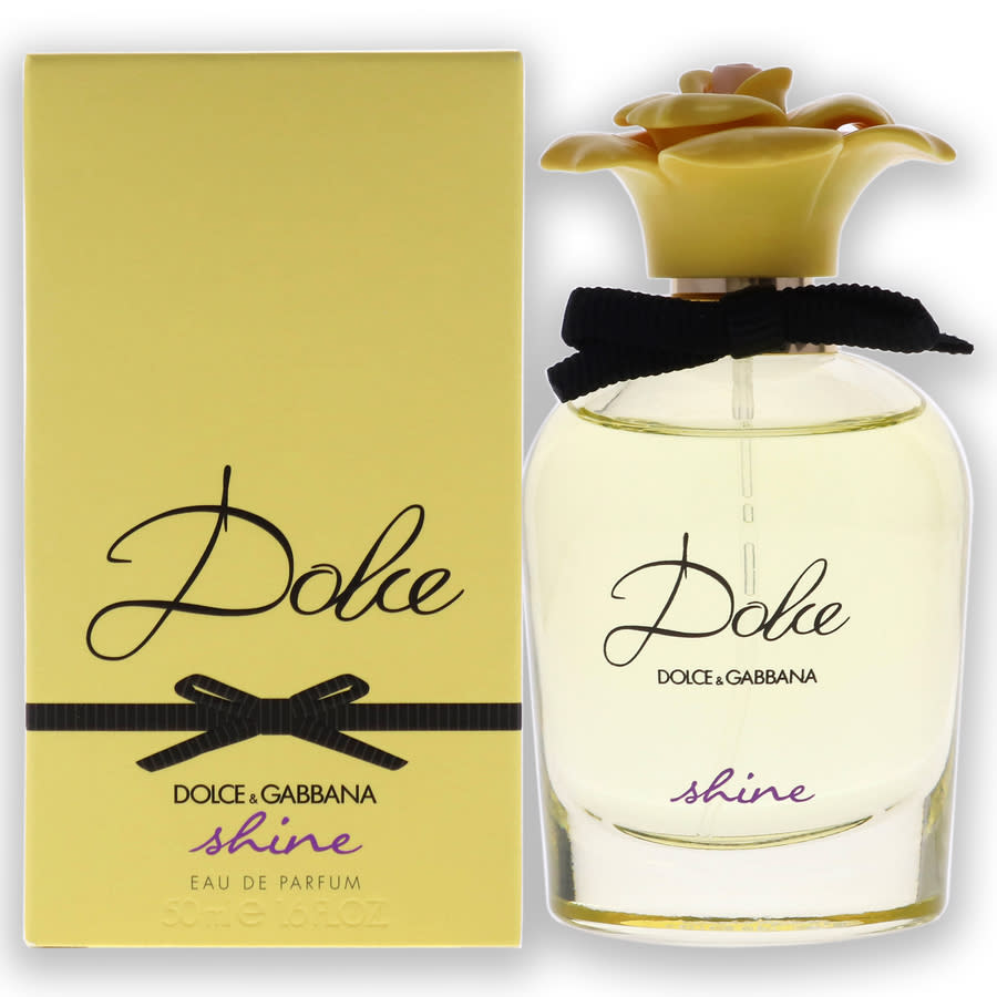 Dolce & Gabbana Ladies Dolce Shine Edp Spray 1.6 oz Fragrances 3423473004851 In Orange / White