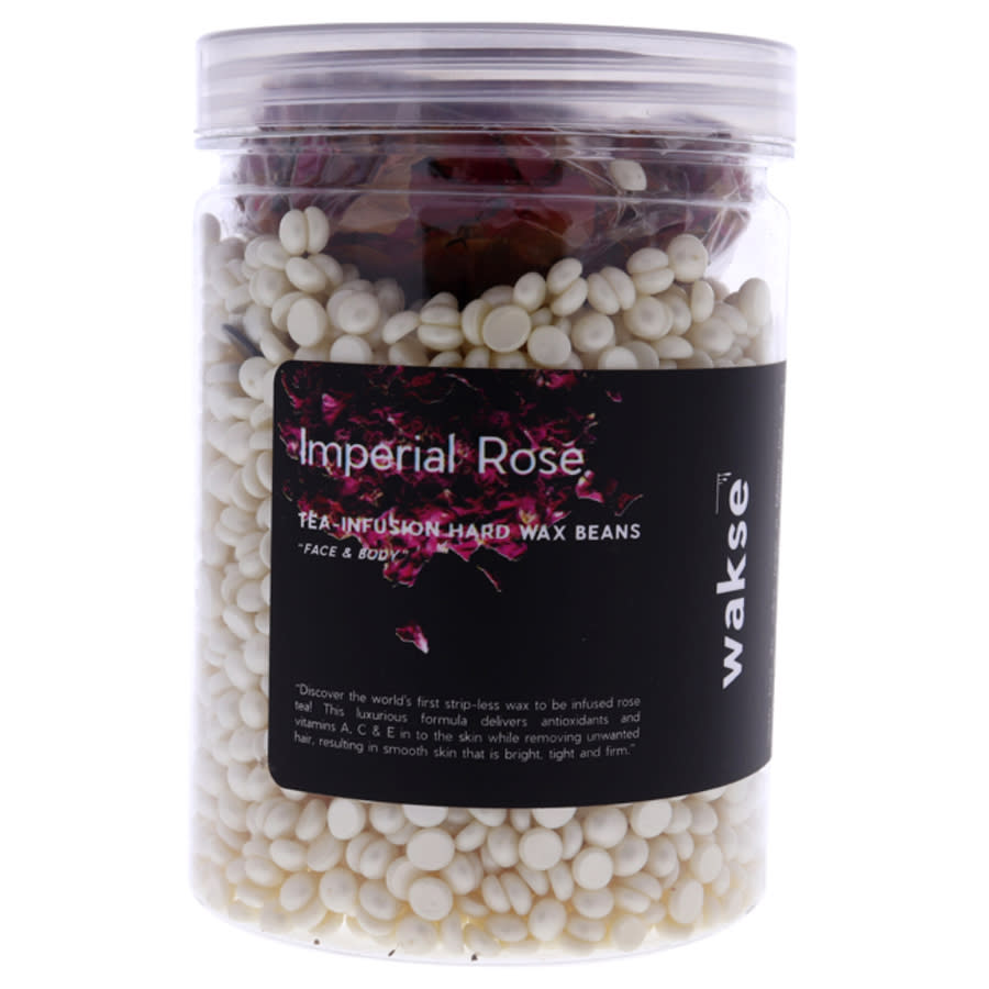 Wakse Imperial Rose Hard Wax Beans By  For Unisex - 10 oz Wax In Pink