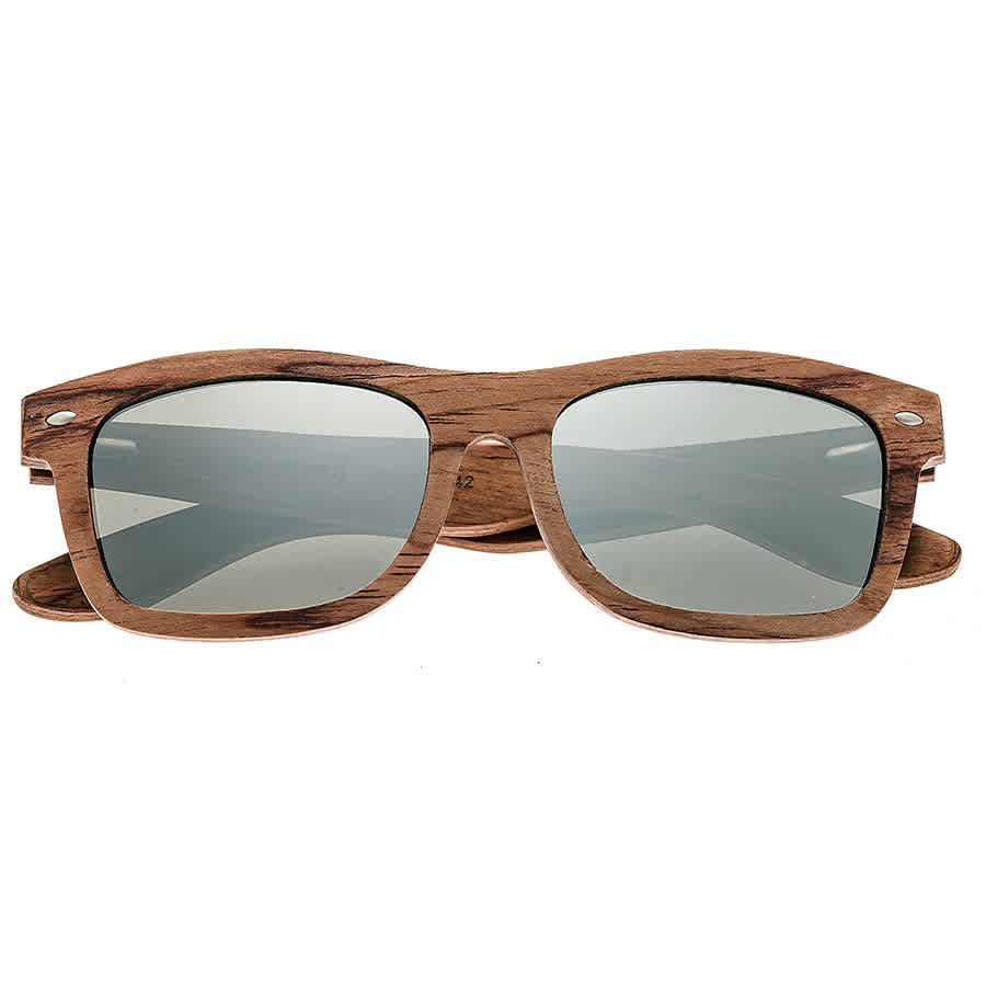 Earth Maya Wood Sunglasses In Red   / Rose / Silver / Spring