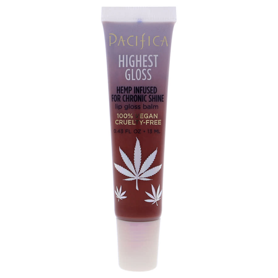 PACIFICA LADIES HIGHEST GLOSS HEMP LIP BALM 0.43 OZ STRAWBERRY ROSE SKIN CARE 687735304094