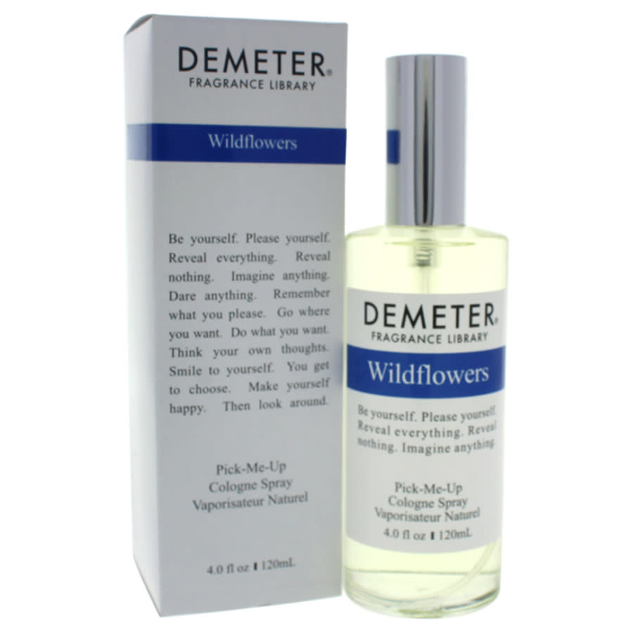 Demeter Wildflowers By  For Women - 4 oz Cologne Spray In Green