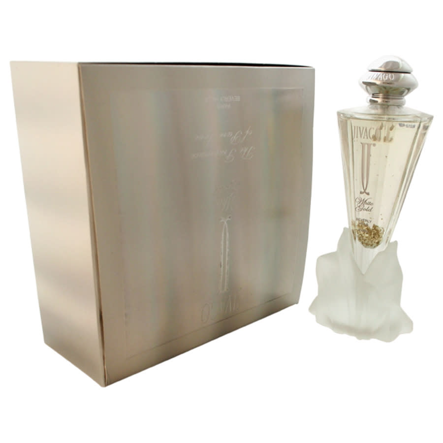 Jivago White Gold By  For Women - 2.5 oz Edp Spray In Gold Tone,rose Gold Tone,white