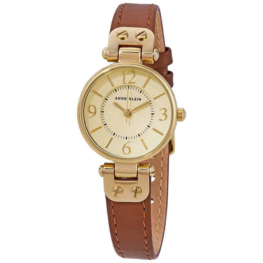 ANNE KLEIN GOLD DIAL LADIES WATCH 10-9442CHHY