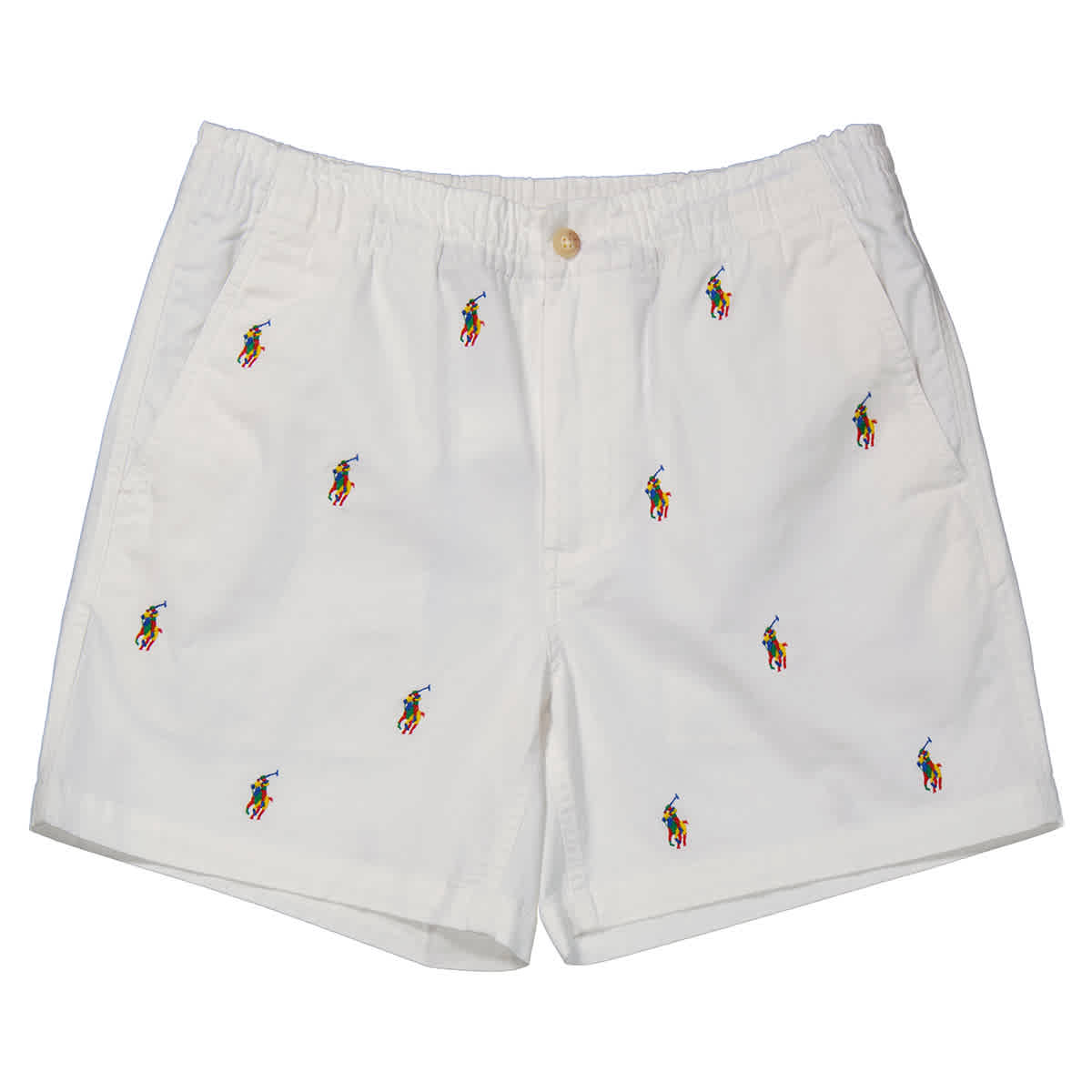 POLO RALPH LAUREN POLO RALPH LAUREN MENS ABOVE-KNEE ALL OVER PONY SHORTS