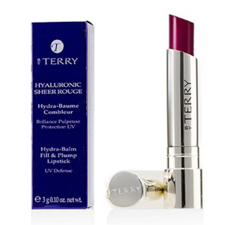 By Terry - Hyaluronic Sheer Rouge Hydra Balm Fill & Plump Lipstick (uv Defense) - # 11 Fatal Shot 3g/0.1oz In Purple